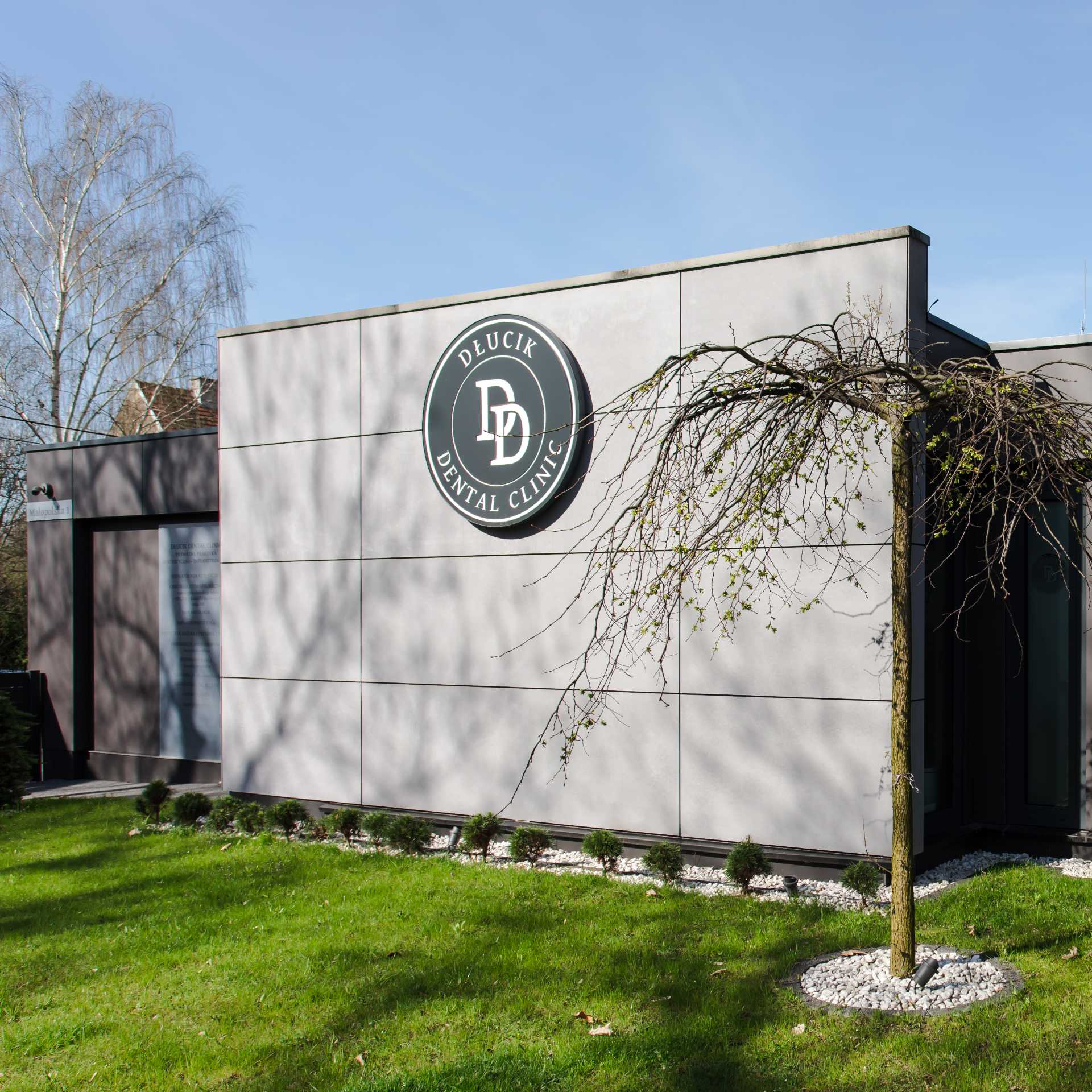 Pavillon, Servicecontainer, Zahnarztpraxis Dlucik 200 m²
