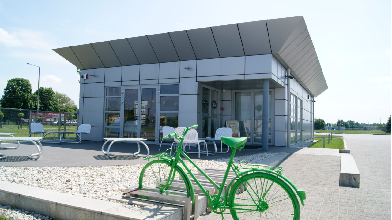 Verkaufspavillon, Firmensalon Wisła 122m2 – Ansicht 1
