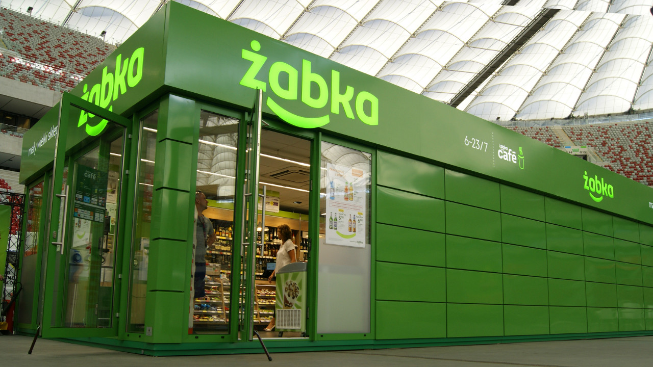 Verkaufspavillon, Żabka Shop 90m2 - Ansicht 1