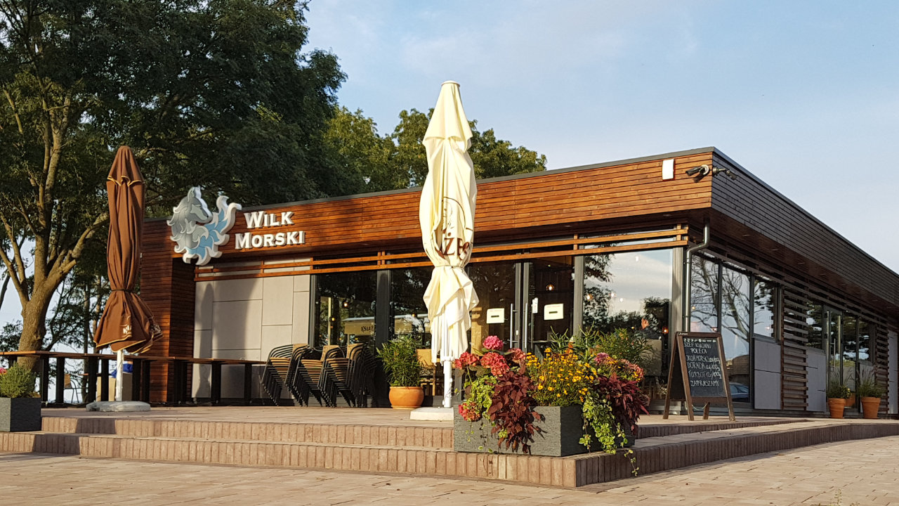 Gastronomie-Pavillon, Restaurant Wilk Morski 180m2 – Ansicht 1