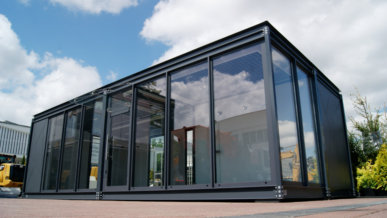 Büro-Raummodul, Firmensalon Grausch i Grausch Sp z o. o. 50m2 – Ansicht 1
