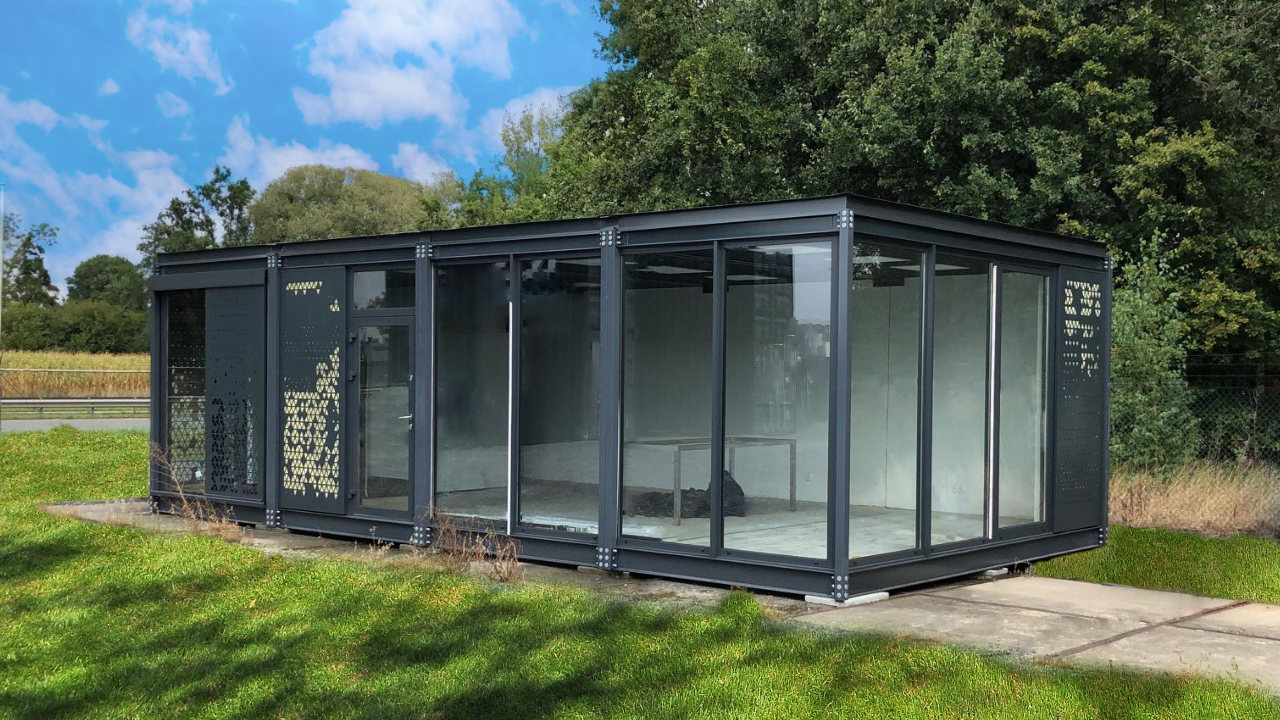 Büro-Raummodul, Büro DS Units 50m2 – Ansicht 1