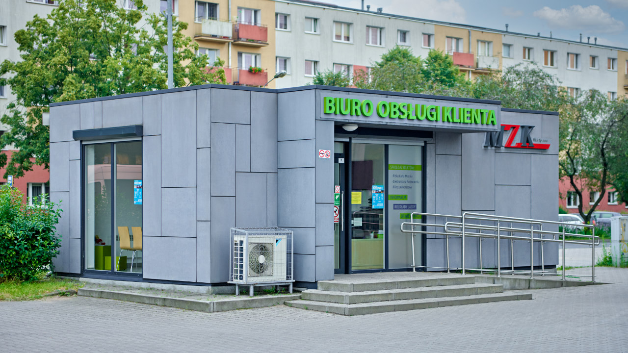 Servicepavillon, Infopunkt MZK Piła 45m2 – Ansicht 6