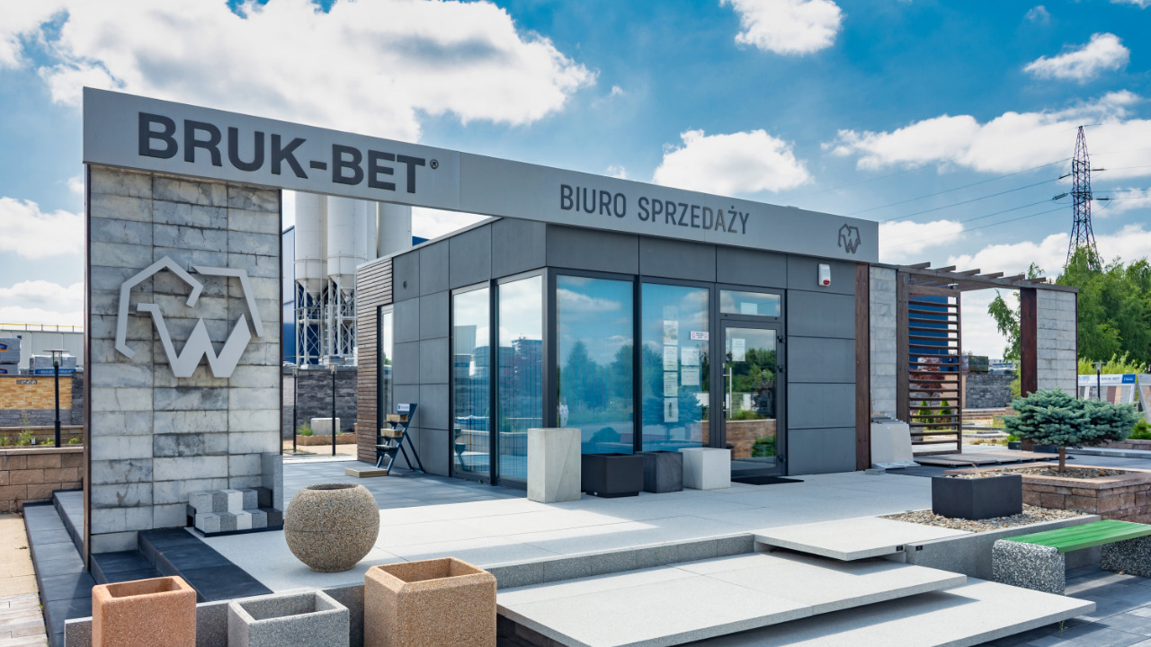 Verkaufspavillon, Firmenshop Bruk-Bet, Skierniewice 45m2 - Ansicht 5