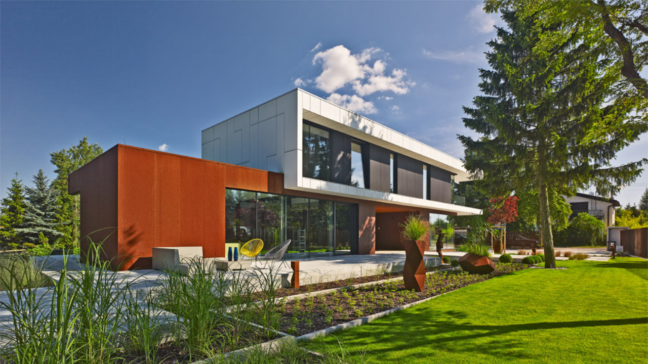 Ausstellungspavillon, Box House, Modulhaus 241m2 - Ansicht 11