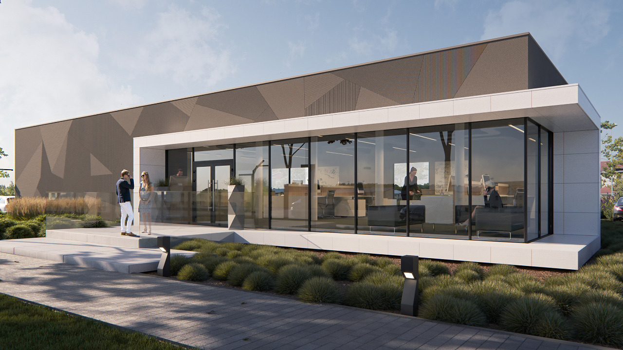 Linea 1 Pavillon – Visualisierung – 2