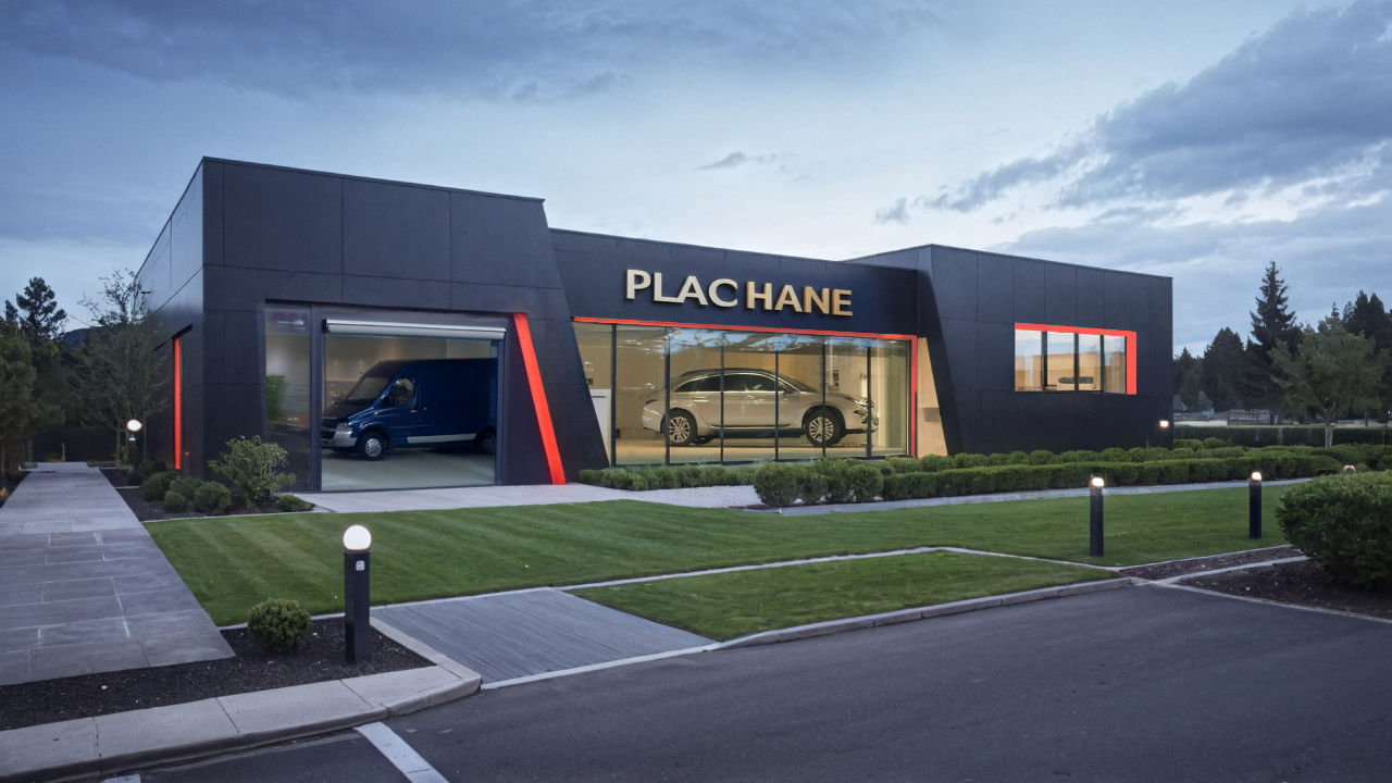 Modulares Autohaus