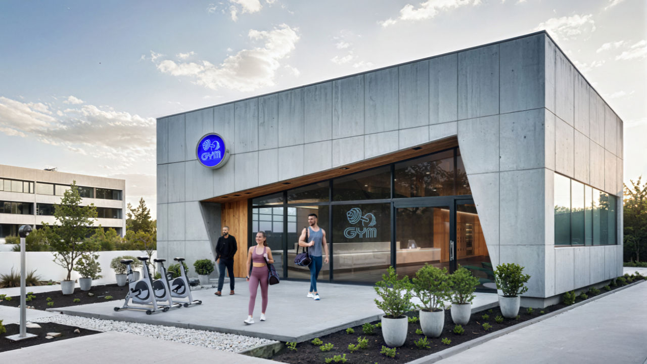Modulares Fitnessstudio – MW Construction