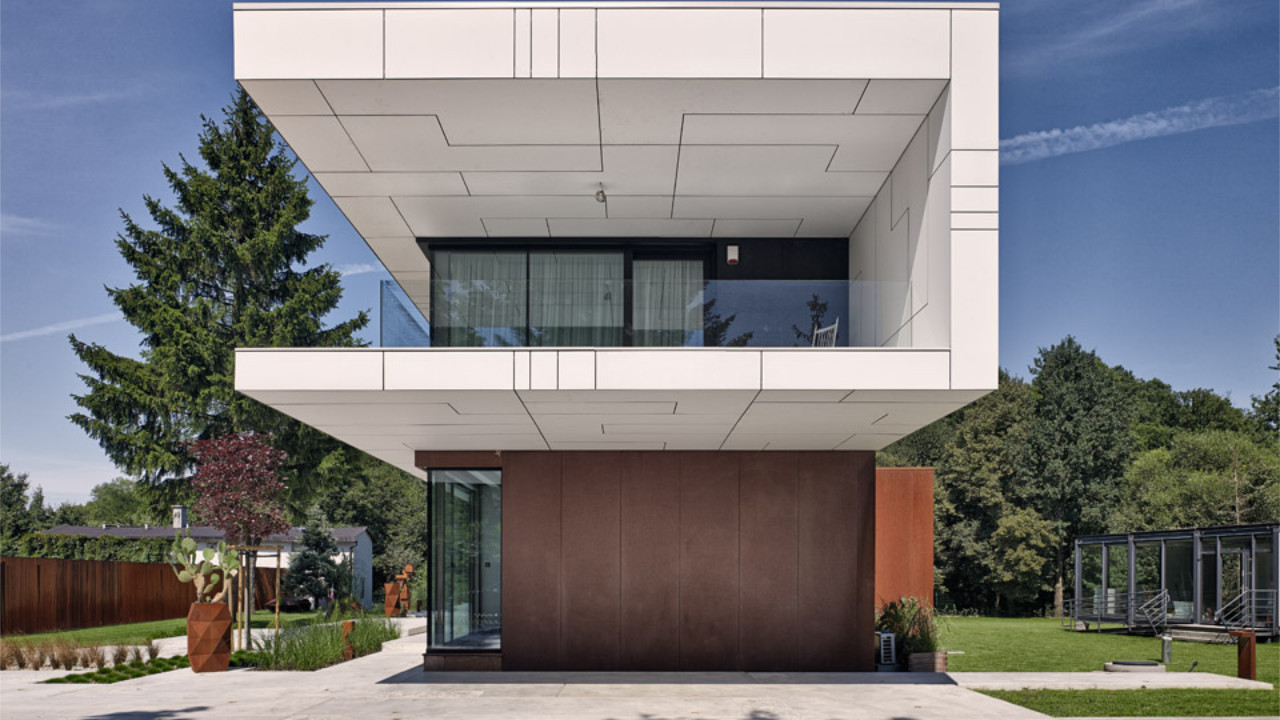 Ausstellungspavillon Box House 241m2