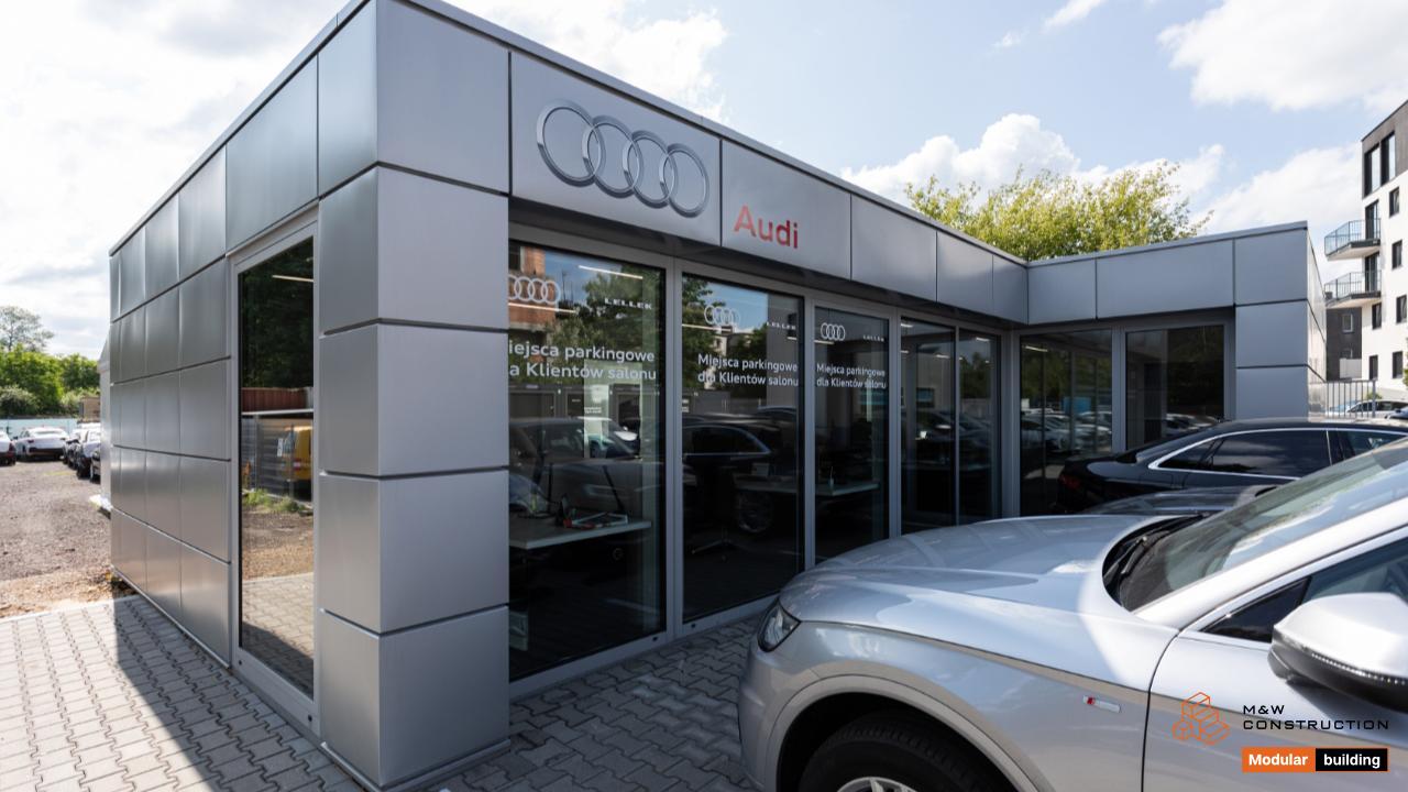 Automotive-Verkaufspavillon – Audi