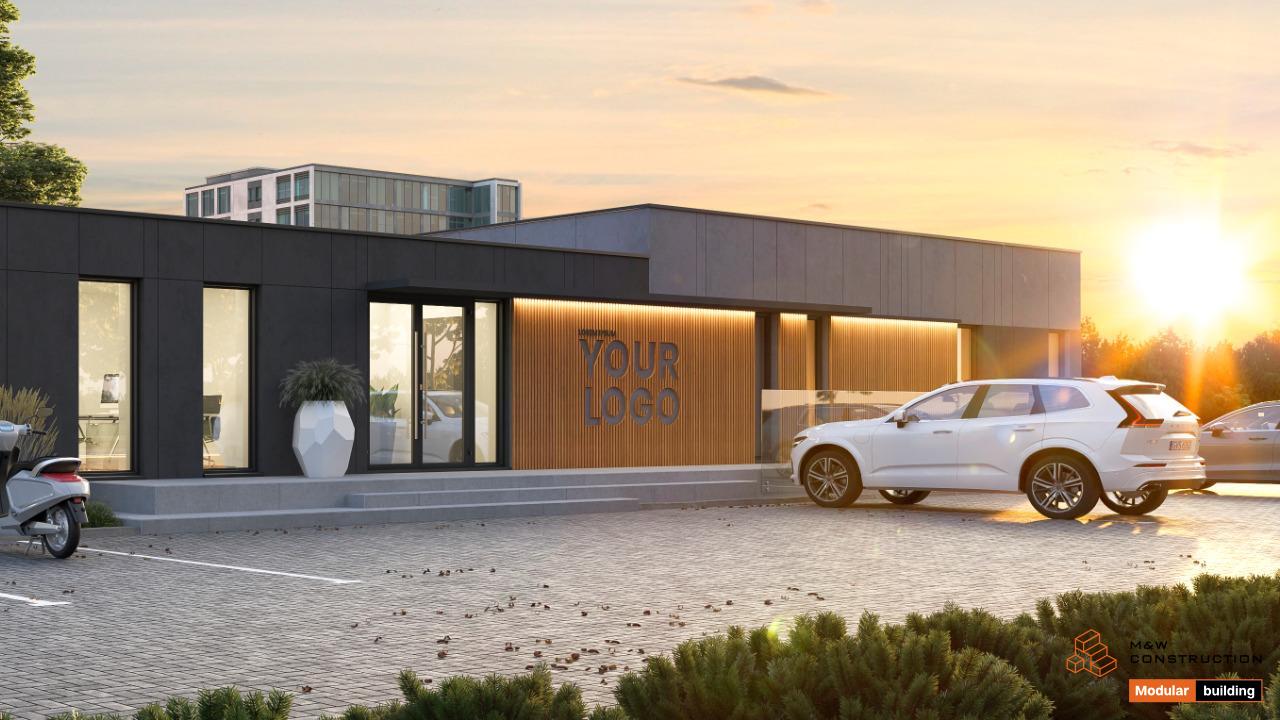 Modulares Büro-Raummodul