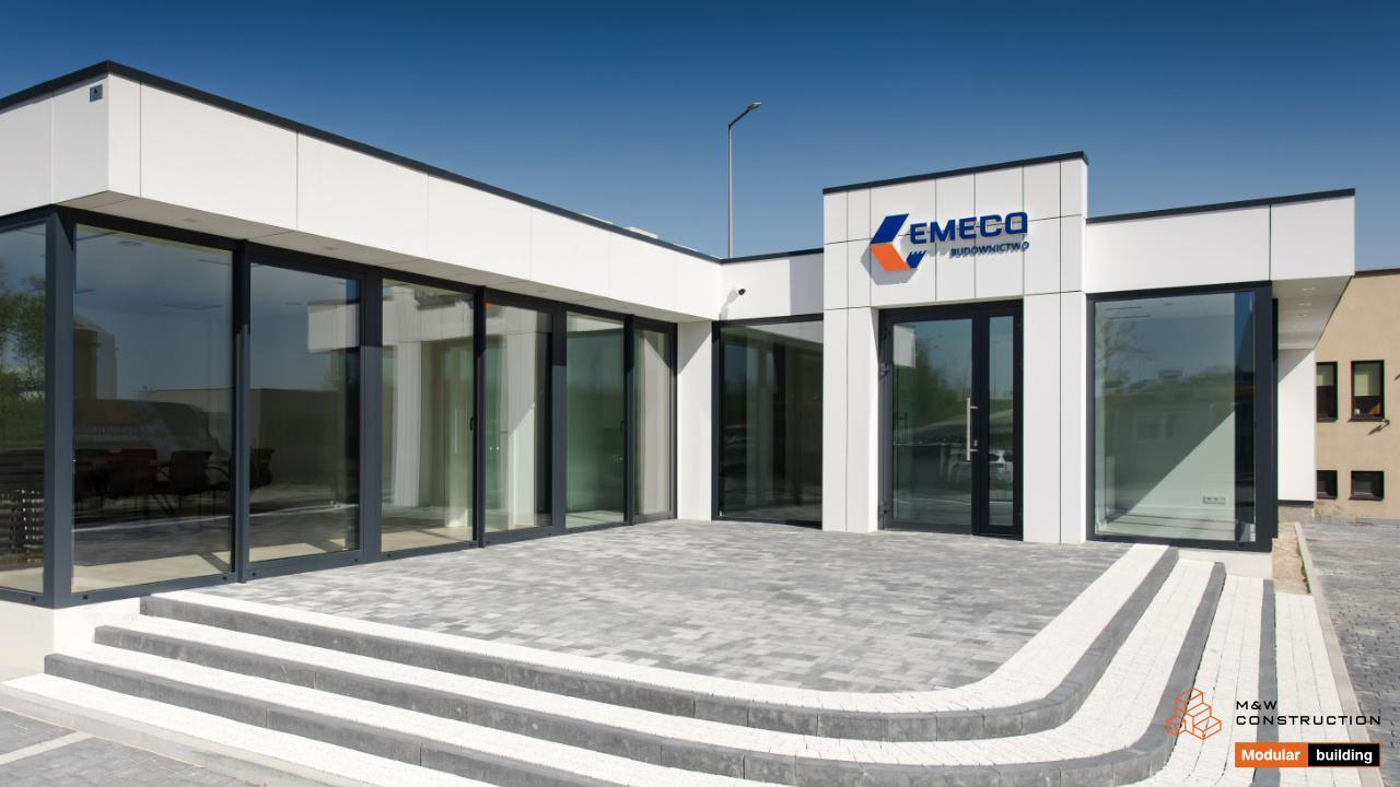 Modulares Büro-Raummodul
