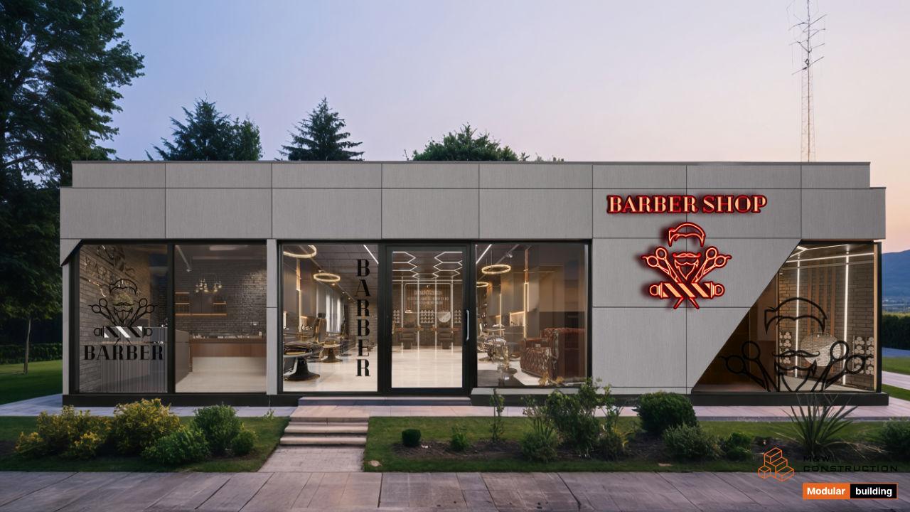 Salon fryzjerski — realizacja M&W Construction