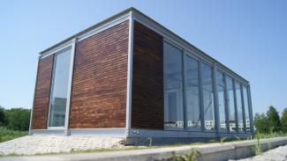 Büro-Raummodul, Wohnungsverkaufsbüro 50m2 – Ansicht 3