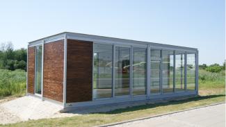 Büro-Raummodul, Wohnungsverkaufsbüro 50m2 – Ansicht 2