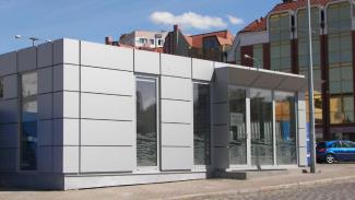 Büro-Raummodul, Wohnungsverkaufsbüro Waterlane Vitania LTD 50m2 – Ansicht 6