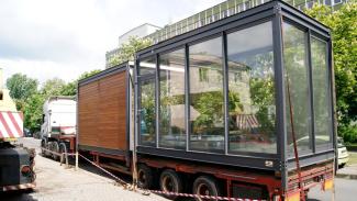 Büro-Raummodul, Wohnungsverkaufsbüro 50m2 – Ansicht 3