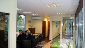 Büro-Raummodul, Wohnungsverkaufsbüro Zielona Italia 75m2 – Ansicht 4