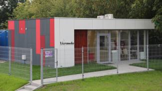 Büro-Raummodul, Wohnungsverkaufsbüro Mota Engil 54m2 - Ansicht 3