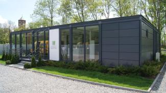 Büro-Raummodul, Wohnungsverkaufsbüro – Apatamenty Novum 150m2 – Ansicht 5