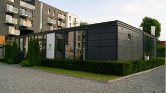Büro-Raummodul, Wohnungsverkaufsbüro – Apatamenty Novum 150m2 – Ansicht 4