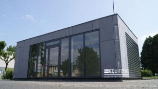 Verkaufspavillon, Firmenshop Concrete 45m2 – Ansicht 1