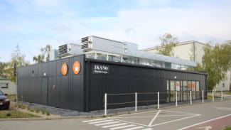 Gastronomie-Pavillon, Betriebsrestaurant 221.6m2 – Ansicht 1