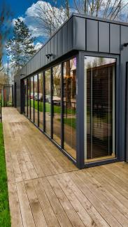 Büro-Raummodul, Wohnungsverkaufsbüro, Fuzja 180m2 – Ansicht 6