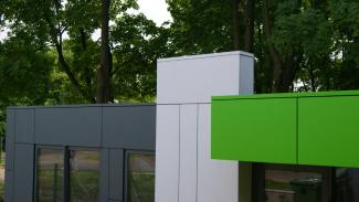 Büro-Raummodul, Verkaufsbüro für Wohnungen Profit Development 72m2 - Ansicht 1