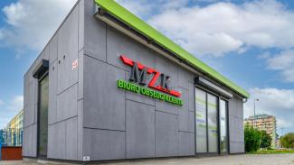 Servicepavillon, Infopunkt MZK Piła 45m2 – Ansicht 3