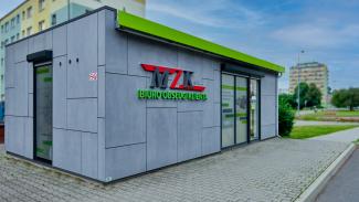 Servicepavillon, Infopunkt MZK Piła 45m2 – Ansicht 7