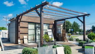 Verkaufspavillon, Firmenshop Bruk-Bet, Lesznowola 45m2 - Ansicht 10