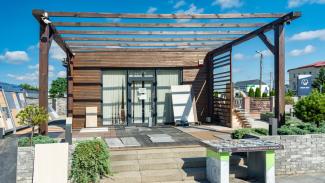 Verkaufspavillon, Firmenshop Bruk-Bet, Lesznowola 45m2 - Ansicht 5