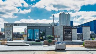 Verkaufspavillon, Firmenshop Bruk-Bet, Skierniewice 45m2 - Ansicht 1
