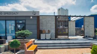 Verkaufspavillon, Firmenshop Bruk-Bet, Skierniewice 45m2 - Ansicht 4