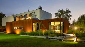 Ausstellungspavillon, Box House, Modulhaus 241m2 - Ansicht 9