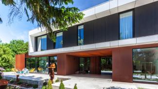 Ausstellungspavillon, Box House, Modulhaus 241m2 - Ansicht 7