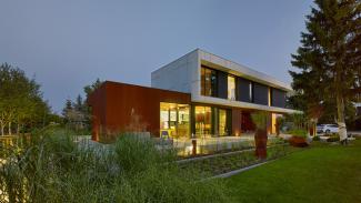 Ausstellungspavillon, Box House, Modulhaus 241m2 - Ansicht 6