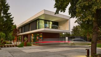 Ausstellungspavillon, Box House, Modulhaus 241m2 - Ansicht 2