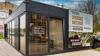 Büro-Raummodul, Wohnungsverkaufsbüro Diasfera 72m2 - Ansicht 13