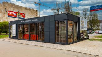 Büro-Raummodul, Wohnungsverkaufsbüro Diasfera 72m2 - Ansicht 8
