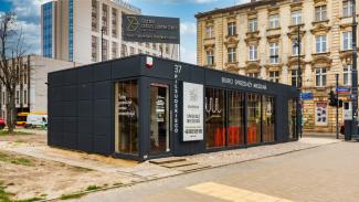 Büro-Raummodul, Wohnungsverkaufsbüro Diasfera 72m2 - Ansicht 6