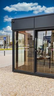 Büro-Raummodul, Wohnungsverkaufsbüro Diasfera 72m2 - Ansicht 4