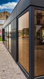 Büro-Raummodul, Wohnungsverkaufsbüro Diasfera 72m2 - Ansicht 2