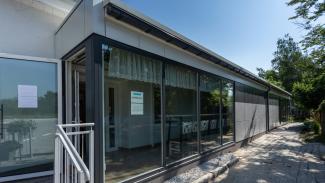 Gastronomie-Pavillon, Erweiterung des Restaurants CN CROP 93m2 - Ansicht 3