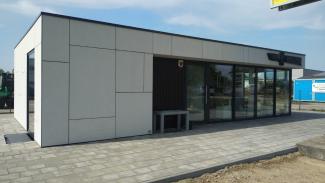 Verkaufspavillon, Hard Bruk – Firmenshowroom 72m2 - Ansicht 1