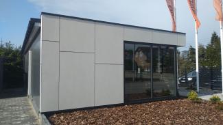Verkaufspavillon, Hard Bruk – Firmenshowroom 72m2 - Ansicht 3