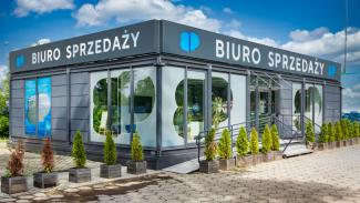 Büro-Raummodul, Verkaufsbüro für Wohnungen, Bulwary Wiśłane, Mennica Polska 150m2 - Ansicht 6