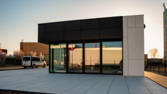 Verkaufspavillon, Auto Park Group – Showroom 231m2 - Ansicht 6