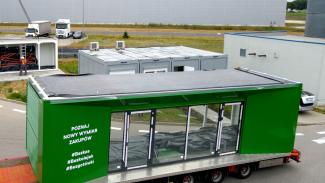 Żabka Nano, Self-Service-Geschäft, Produktion, 48m2, 006